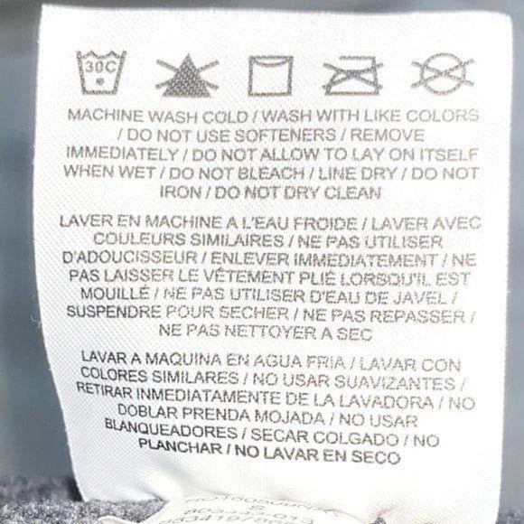 Nike Dri Fit Dark Gray w Orange Hoodie Sweatshirt - Picture 6 of 6